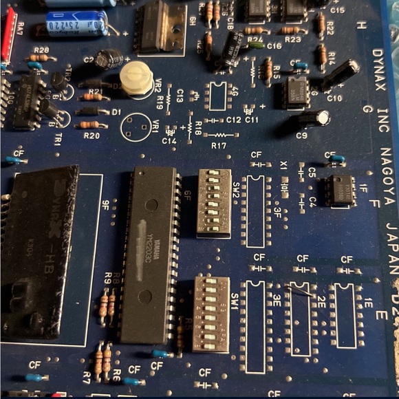 Sports Match Dynax Jamma Arcade Video Game PCB Board B24 - Picture 2 of 5
